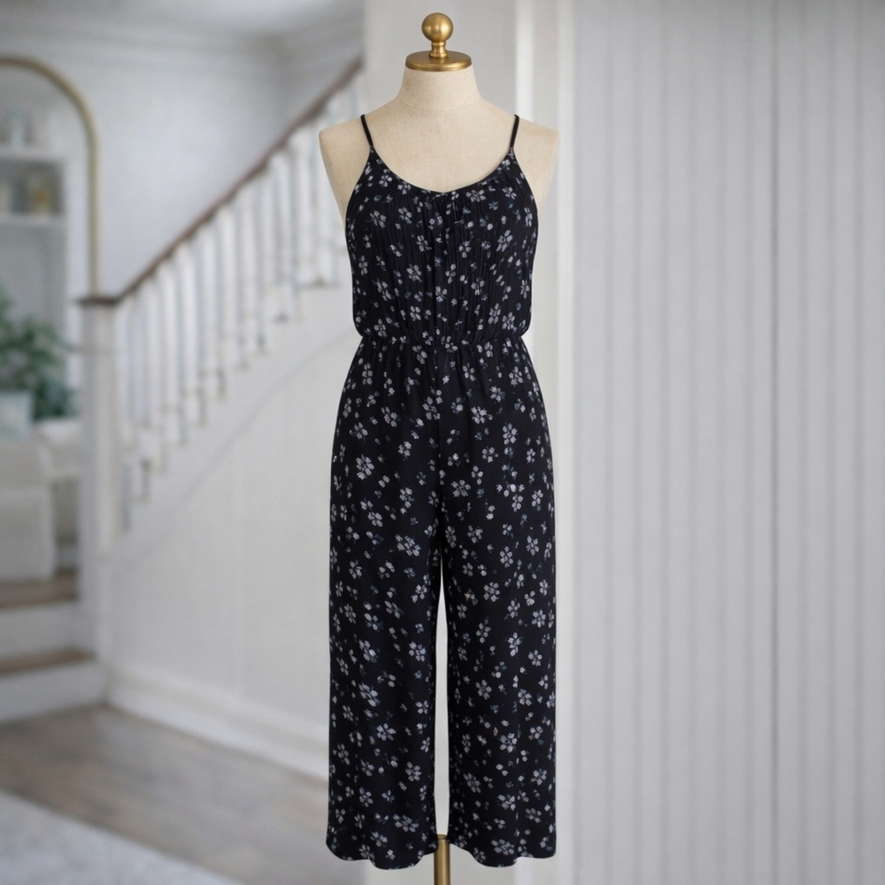Daisy Romper Wide Leg Jumpsuit Sz Small